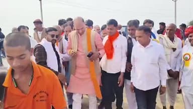 बेगुं: ठुकराई चौराहे पर आयोजित धाकड़ समाज के सामूहिक विवाह सम्मेलन में 36 जोड़े परिणय सूत्र में बंधे