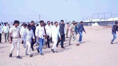 ଗୋପାଳପୁର: ଗୋପାଳପୁର ବେଳାଭୂମି ଠାରେ ମହୋତ୍ସବକୁ ନେଇ ସମୀକ୍ଷା କଲେ ମନ୍ତ୍ରୀ ଓ ପ୍ରଶାସନିକ ଅଧିକାରୀ