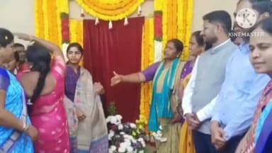 పాలకుర్తి: పాలకుర్తిలో 47 కోట్లతో నిర్మించిన ఇందిరా మహిళా శక్తి ఫంక్షన్ హాల్ ప్రారంభించిన మంత్రి సీతక్క