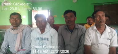 बेरमो: 22-Jan-26 : Panchayat Hearing Manrega Social Audit Hearing