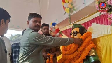 गोड्डा के समाजसेवी मुकेश कुमार रमानी ने नेताजी सुभाष चंद्र बोस के 129वां जयंती पर माल्याअर्पण कर दिया भावभीनी श्रद्धांजल...