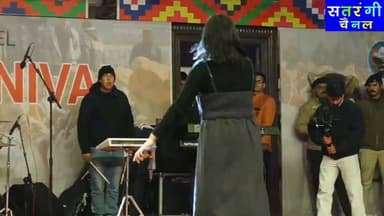 Lakshmi Thakurs electrifying performance at the first cultural evening of the Winter Carnival Manali
@followers @highli...