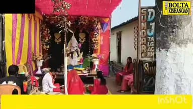 #दिघलबैंक: लोहागाड़ा पंचायत के तालगाछ हाट में स्तिथ टेलेंट पब्लिक स्कूल में हर्षोल्लास से मनाया गया सरस्वती पूजा