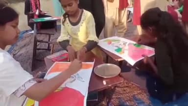 अथमलगोला: अथमलगोला कस्तूरबा बालिका विद्यालय की छात्राओं ने दिखाई अद्भुत प्रतिभा, कलाकृतियों से मोहा मन