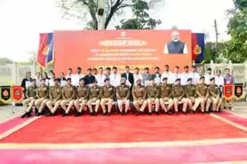 दिनांक 24 जनवरी 2026 को 25 वीं वाहिनी सीमा सुरक्षा बल (BSF) कैंप, छावला, नई दिल्ली में रोजगार मेला का आयोजन किया गया।
