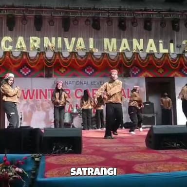 #snowfall #manali #WinterCarnival2026 #lahualisong #satrangichannel