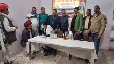 सावर: पोकी नाड़ी में निःशुल्क नेत्र चिकित्सा शिविर आयोजित, 104 रोगियों की जांच कर 53 को ऑपरेशन के लिए किया गया चयन