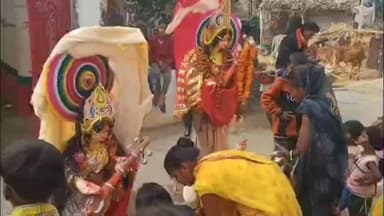 टनकुप्पा: टनकुप्पा में सरस्वती प्रतिमाओं का शांतिपूर्ण विसर्जन