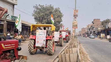 घूरपुर क्षेत्र में गणतंत्र दिवस के अवसर पर भारतीय किसान यूनियन भानू द्वारा निकाला गया ट्रैक्टर रैली...!
#26january2026 #...