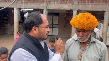 बकानी: बकानी निवासी व्यक्ति ने पं. धीरेंद्र शास्त्री से मिलकर 53 हजार रुपये लेकर आए, इंटरव्यू