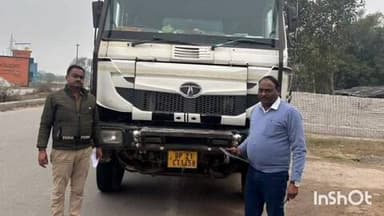 बांदा: ओवरलोड माल वाहनों के खिलाफ कार्रवाई में 8 वाहनों को जनपद के विभिन्न थानों में निरूद्ध किया गया