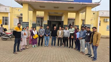 मनोहरथाना: मनोहर थाना सीएचसी का निरीक्षण जिला स्वास्थ्य टीम द्वारा किया गया