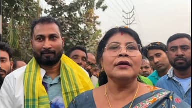 সীতাই: মালদা উত্তরের BJP সাংসদ খগেন মুর্মুর স্ত্রী যোগ দিলেন তৃণমূলে, প্রতিক্রিয়া দিলেন সিতাই বিধায়ক