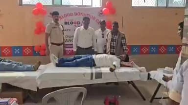 ରାଜଗାଙ୍ଗପୁର: ପୋଲିସ ପକ୍ଷରୁ ସ୍ବେଚ୍ଛାକୃତ ରକ୍ତଦାନ ଶିବିର, ୮୫ ୟୁନିଟ ରକ୍ତ ସଂଗ୍ରହ