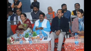 गुनौर: गुनौर में ₹50 लाख की लागत से बने आजीविका भवन का हुआ लोकार्पण