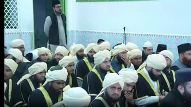 बिलासपुर: मदरसा फुरकानिया में आयोजित सालाना जलसा ए दस्तारबंदी में इस्लामी काउंसिल ऑफ इंडिया के चेयरमैन शामिल हुए