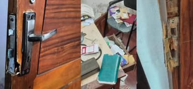 കണ്ണൂർ: ഓലയമ്പാടിയിൽ ഹോമിയോ ഡോക്ടറുടെ വീട് കുത്തിത്തുറന്ന് സ്വർണവും പണവും കവർന്നു