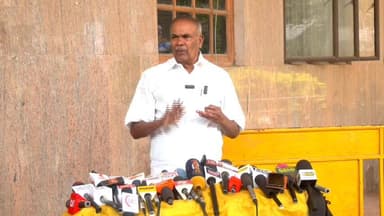 பாளையங்கோட்டை: ஐரோப்பிய ஒப்பந்தம் உடனடியாக அமலுக்கு வர வாய்ப்பு இல்லை. நெல்லை மாவட்ட ஆட்சியர் அலுவலகத்தில் சபாநாயகர் பேட்டி.