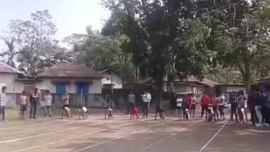 রাজগঞ্জ: বানিয়াপাড়া জুনিয়র হাই স্কুলে শীতকালীন ক্রীড়া প্রতিযোগিতা, উৎসবে মেতেছে পড়ুয়া ও অভিভাবকরা