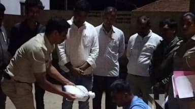 ಬೇಲೂರು: ಕಡೆಗರ್ಜೆ ಗ್ರಾಮದಲ್ಲಿ ಅಕ್ರಮವಾಗಿ ಗಾಂಜಾ ಮಾರಾಟ ಮಾಡಲು ಯತ್ನಿಸುತ್ತಿದ್ದ ಆರೋಪಿಯ ಬಂಧನ