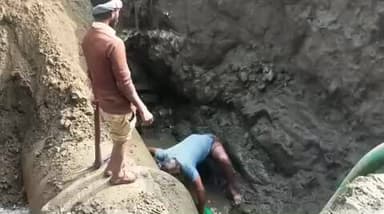 सरवाड़: अजमेर बीसलपुर पाइप-लाइन 12 मील चौराहे पर हुई लीकेज, मरम्मत कार्य पूरा हुआ