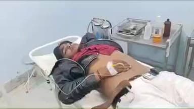 थावे: लक्षवार गांव के पास बाइक पलटने से दो युवक जख्मी, अस्पताल में भर्ती