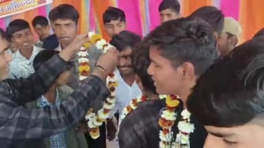 गंगधार: हरनावदा के राजकीय विद्यालय में विदाई समारोह का भव्य आयोजन हुआ