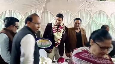 पचपहाड़: भवानीमंडी नगर पालिका में गुजरात के नवनियुक्त डीआईजी बलराम मीणा का नागरिक अभिनंदन किया गया