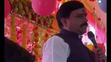 तेंदूखेड़ा: राज्यमंत्री धर्मेंद्र सिंह लोधी ग्राम घांघरी में श्रीमद् भागवत कथा में हुए शामिल