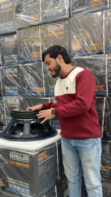 Meghdoot electronics
#Meghdoot
आरा के सपना सिनेमा रोड में मेघदूत इलेक्ट्रॉनिक्स में होलसेल रेट में आहूजा एंड स्टूडियो मास्टर एंड ऑल डीजे सिस्टम सामान उपलब्ध एक छत के नीचे सभी इलेक्ट्रॉनिक सामान उपलब्ध फाइनेंस की व्यवस्था