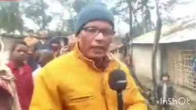 सरायगढ़ भपटियाही: सरायगढ़ के पिपरा खुर्द में आगजनी, चार घर जलकर राख, घरेलू सामान नष्ट