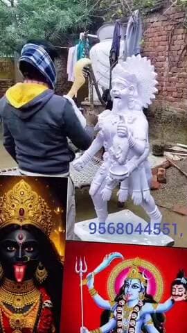 सतपाल सैनी मूर्तिकार हमारे यहां सीमेंट टेड मूर्तियां बनाई जाती है। #SHORTS TRANDING VIRAL VIDEO JAY SHREE RAM