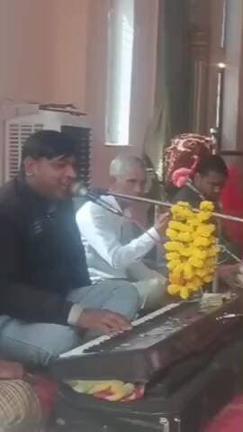 बस्सी: एकादशी पर्व पर श्याम बाबा के मंदिर में भव्य मेला, फूल बंगले से सजाई गई आकर्षक झांकी