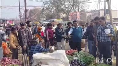 कुरावली: कुरावली में जीटी रोड पर अतिक्रमण हटाओ अभियान, ईओ ने दी चेतावनी