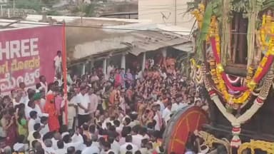 ಕೊಪ್ಪಳ: ಅಳವಂಡಿ ಗ್ರಾಮದ ಸಿದ್ಧೇಶ್ವರ ಜಾತ್ರಾ ಮಹೋತ್ಸವ;ಮಹಾರಥೋತ್ಸವಕ್ಕೆ ಚಾಲನೆ ಸಾವಿರಾರು ಭಕ್ತರ ಜಯಘೋಷದೊಂದಿಗೆ ಸಂಪನ್ನ