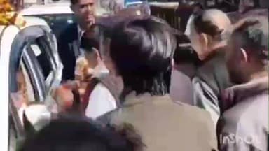 बैराड़: श्योपुर प्रवास पर विधानसभा अध्यक्ष नरेंद्र सिंह तोमर का बैराड में कार्यकर्ताओं ने किया स्वागत