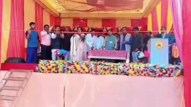 इमामगंज: किसान उच्च माध्यमिक विद्यालय सलैया में मनाया गया वर्षगाँठ