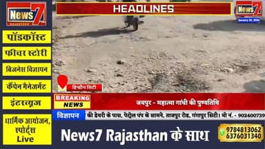 #news जर्जर करौली-हिन्डौन-महवा रोड पर टोल वसूली जारी, आखिर क्यों ...? #news7 #hindauncity #karauli