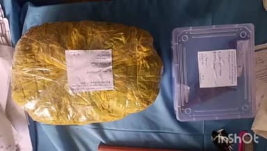 उचकागांव: खरहरवा में पुलिस की छापेमारी, अनाज के बखार से देसी कट्टा व एक किलो गांजा बरामद, आरोपी फरार