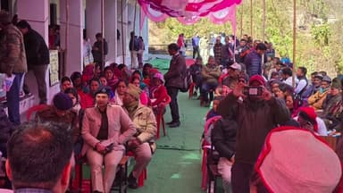 कर्णप्रयाग: कर्णप्रयाग के न्याय पंचायत झिरकोटी में जन-जन के द्वार कार्यक्रम के तहत लगा बहुउद्देशीय शिविर, 58 शिकायतें प्राप्त