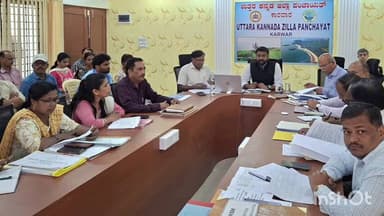 ಕಾರವಾರ: ಕುಡಿಯುವ ನೀರು ಕಾಮಗಾರಿಗಳನ್ನು ಶೀಘ್ರದಲ್ಲಿ ಕೈಗೊಳ್ಳಿ : ಜಿ ಪಂ ಸಿ ಓ ಡಾ.ದಿಲೀಷ್ ಶಶಿ ಸೂಚನೆ