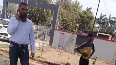 હાંસોટ: દયાદરામાં વિદ્યાર્થીઓ પાસે બાળમજૂરી!:પ્રાથમિક શાળામાં બાળકોએ સિમેન્ટ-કોંક્રિટનો માલ બનાવ્યો, DEOની ટીમ દોડી ગઇ