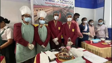 দিনহাটা ১: দিনহাটা মহকুমা হাসপাতালে আয়োজিত মিলেট খাবার প্রতিযোগিতায় অংশ নিল ৮ স্কুলের শিক্ষার্থীরা