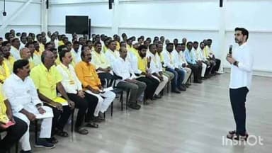 మంగళగిరి: కూటమి నేతలతో కలిసి టిడిపి నేతలు పనిచేయాలి: మంత్రి, టిడిపి జాతీయ ప్రధాన కార్యదర్శి లోకేష్