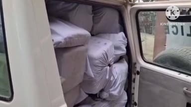 बगहा: पुलिस ने भारी मात्रा में गांजा किया ज़ब्त