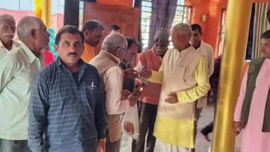 नौरोजाबाद: साईं दरबार के 15वें स्थापना दिवस पर भंडारे में पहुंचे पूर्व सांसद ज्ञान सिंह, पूजा-अर्चना कर लिया आशीर्वाद