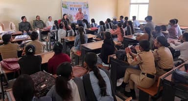 माय भारत-माय वोट के नारे के साथ आयोजित हुई पदयात्रा
➡️
युवा कार्यक्रम एवं खेल मंत्रालय भारत सरकार के निर्देशानुसार राष्ट...