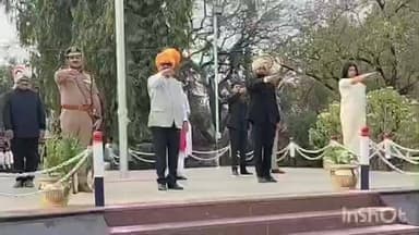 जळगाव: पोलीस कवायत मैदान येथे बालविवाह प्रतिबंधात्मक प्रतिज्ञा व शपथ मंत्री गुलाबराव पाटील यांच्या उपस्थितीत पार पडली