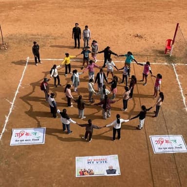 लोकतंत्र की मजबूती के लिए 'मेरा युवा भारत' की अनूठी पहल, निवाड़ी में निकाली गई मतदाता जागरूकता रैली
मानव श्रृंखला के द्...