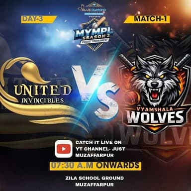 जिला स्कूल खेल मैदान में 29 जनवरी से चल रहे 4 दिवसीय MPL सीजन 2 (Day Night Matches) में आज तीसरे दिन 31 जनवरी शनिवार को ...